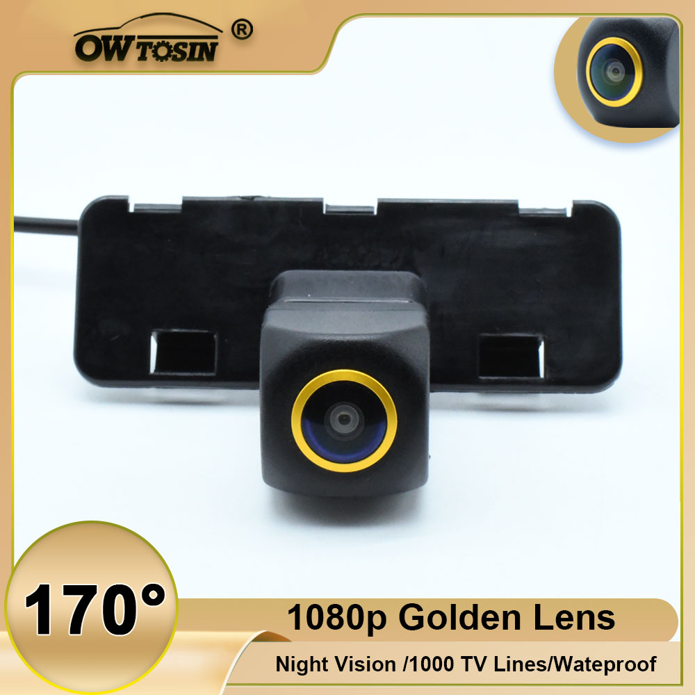 Trail Camera Infrared - CCD/AHD Vehicle 1080P kamera spion เลนส์สีทอง