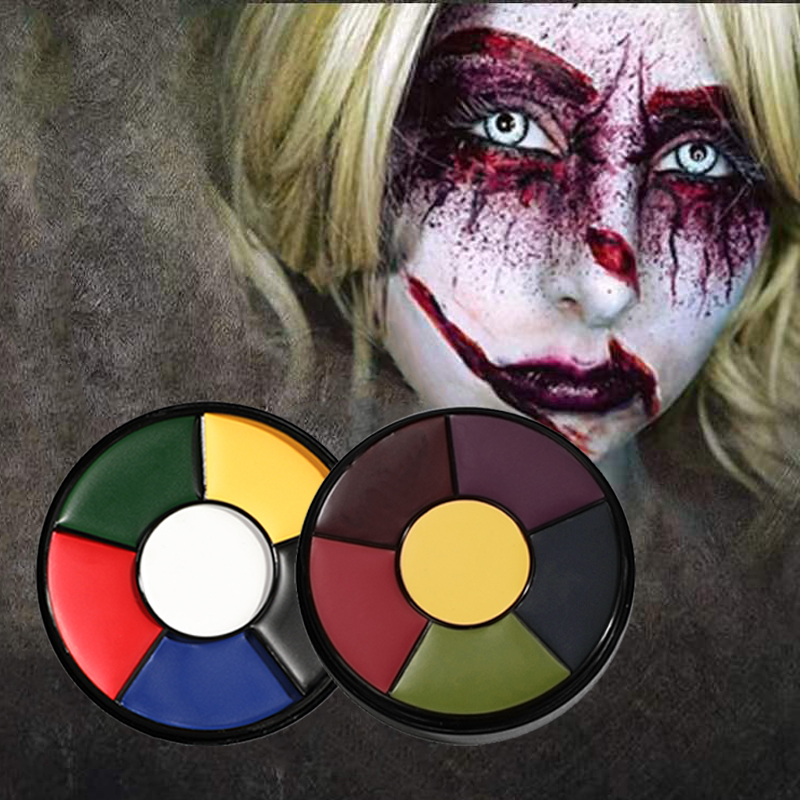 Camo Face Paint - 6 สีน้ํามัน Camo Face & Body