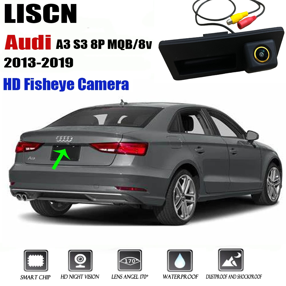 Trail Camera Infrared - กล้องมองหลัง HD สำหรับ Audi A3 8V