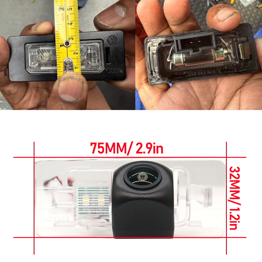 AHD 1080P 170 °   กล้องมองหลัง - Trail Camera Infrared บทวิจารณ์และราคา