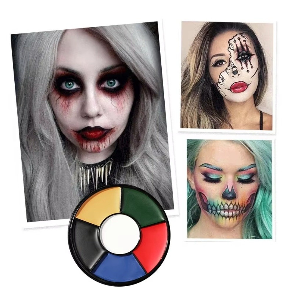 ชุดแต่งหน้า 6 สี พาเลตต์สีเพ้น - Camo Face Paint บทวิจารณ์และราคา