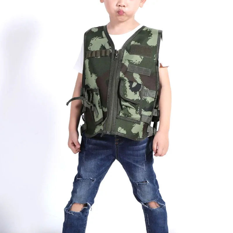 แฟนกองทัพกลางแจ้งเด็กเสื้อกั๊ก - Outdoor Hunting Games For Kids บทวิจารณ์และราคา