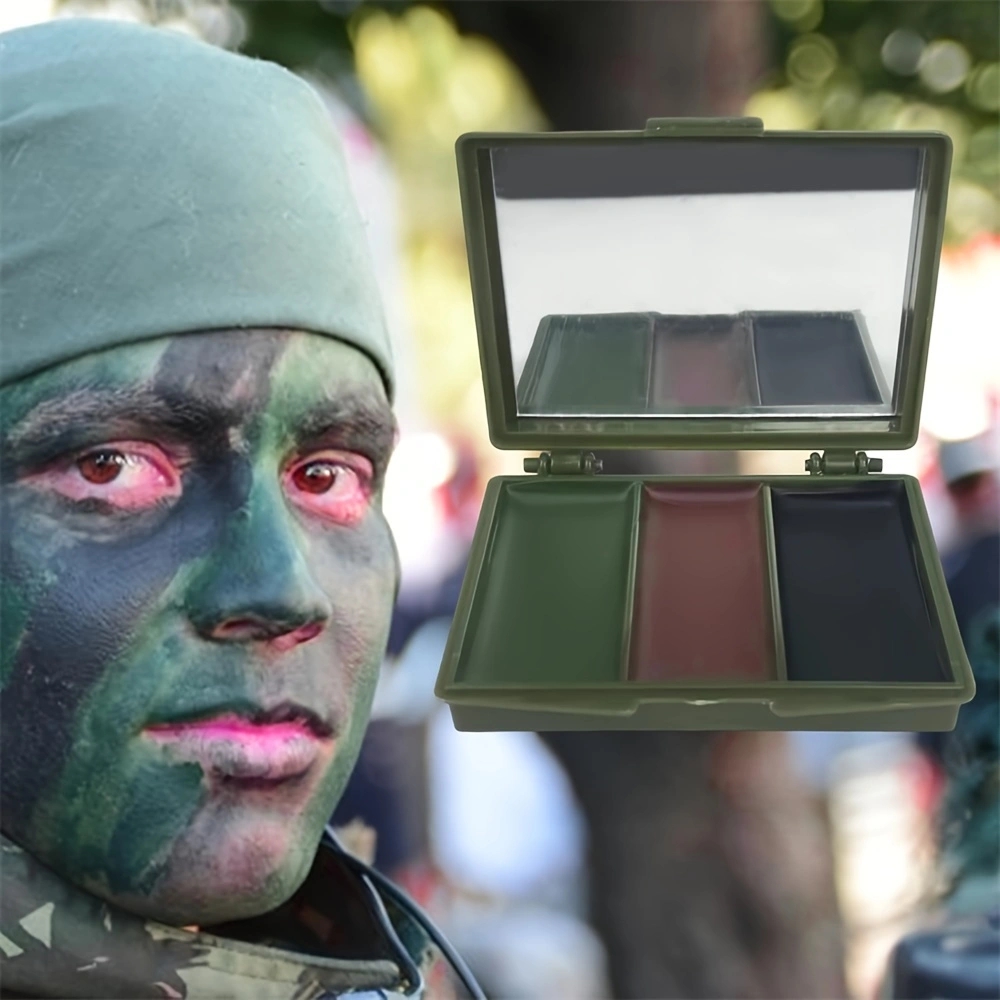 ชุดอุปกรณ์เพ้นท์หน้าลายพรางสาม - Camo Face Paint บทวิจารณ์และราคา