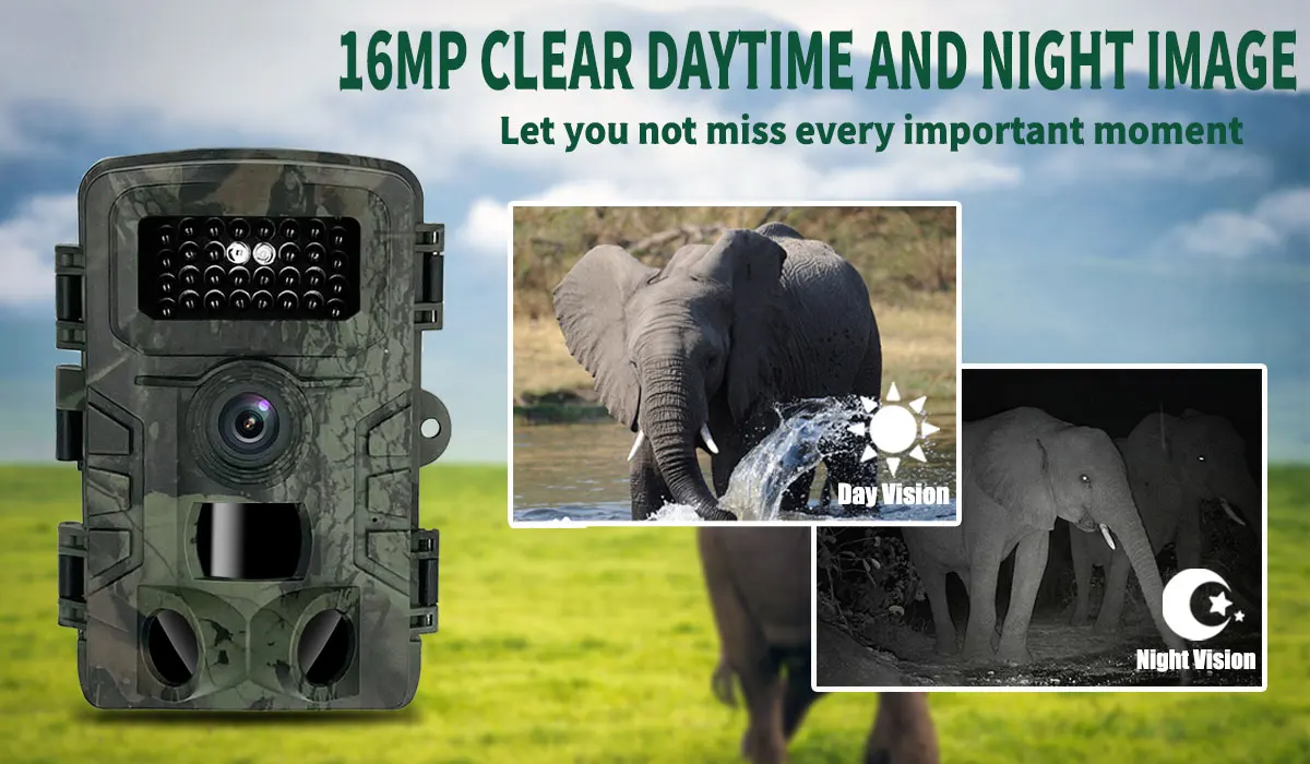 กล้องติดตามสัตว์ป่า PR700 พร้อ - Trail Camera Infrared บทวิจารณ์และราคา