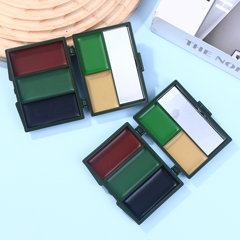 พาเลทสีเพ้นท์หน้าลายพราง 5 สี  - Camo Face Paint บทวิจารณ์และราคา